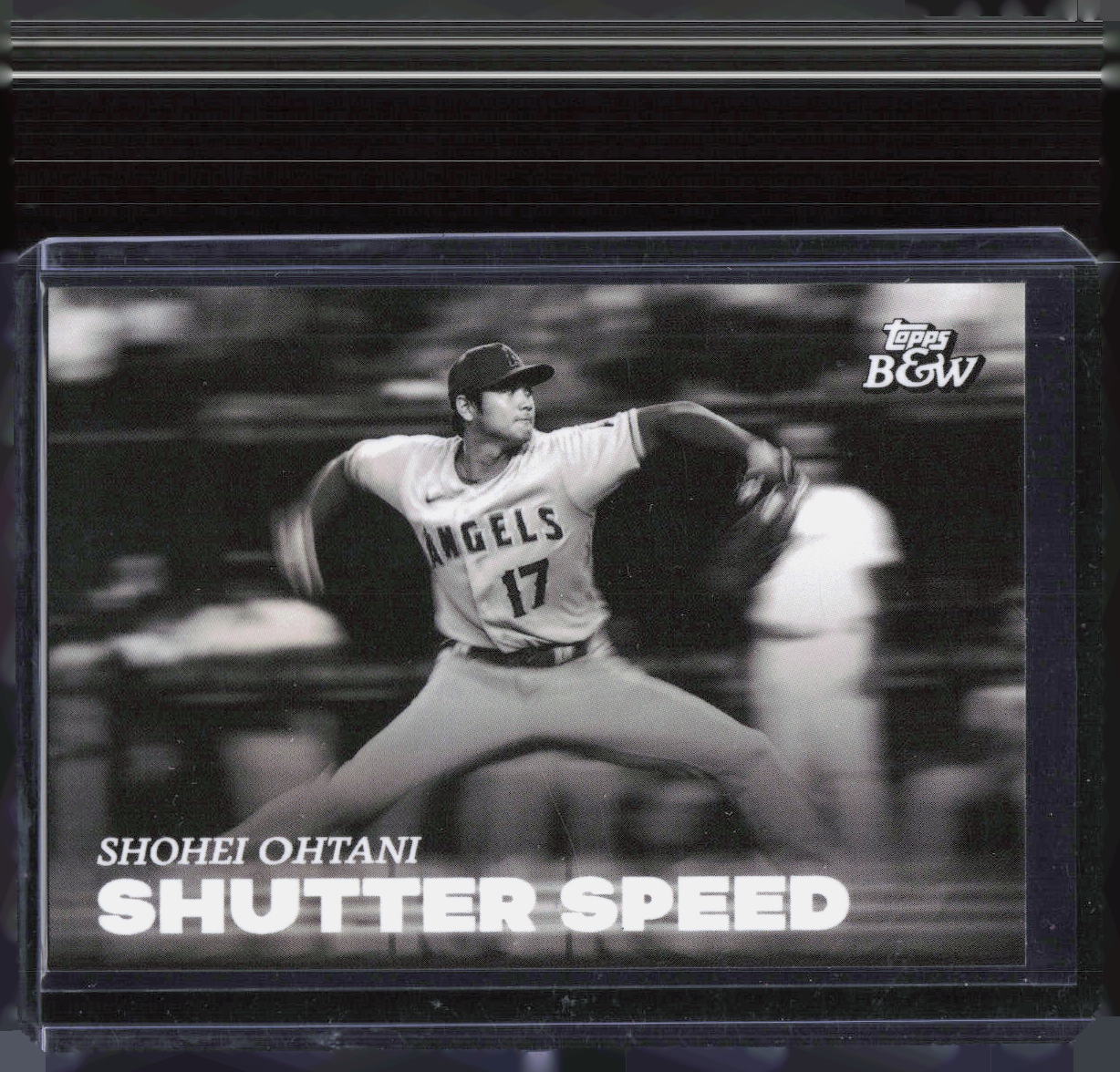2023 Topps Black & White - Shutter Speed Shohei Ohtani #SS8