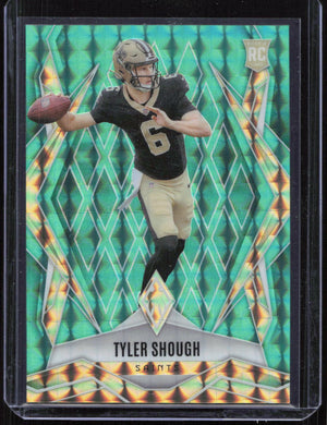 Panini 2025 Phoenix Tyler Shough Rookie #169 Saints Teal Pyramids /225