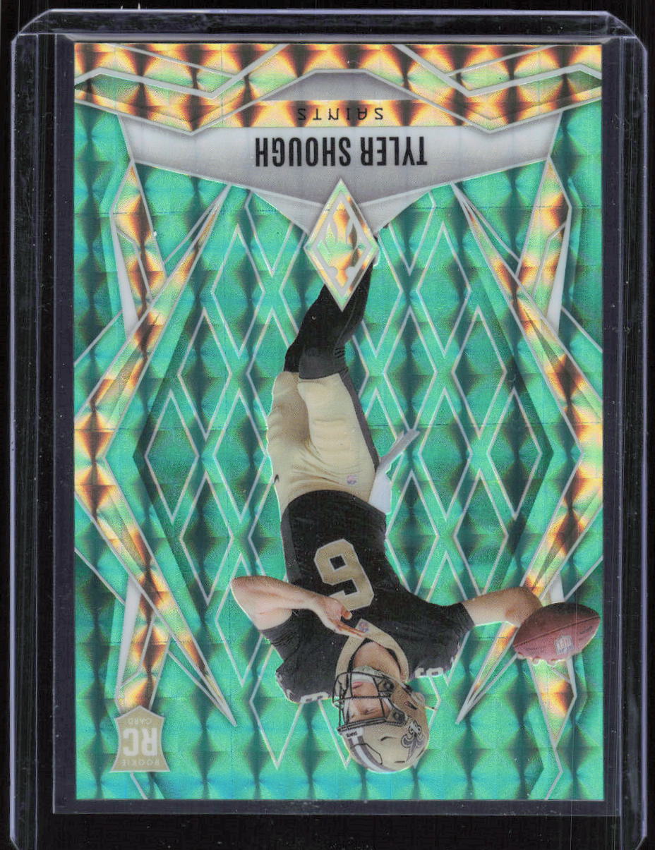 Panini 2025 Phoenix Tyler Shough Rookie #169 Saints Teal Pyramids /225