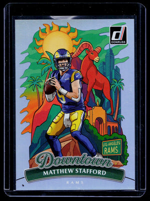 2025 Panini Donruss- Downtown Matthew Stafford #6