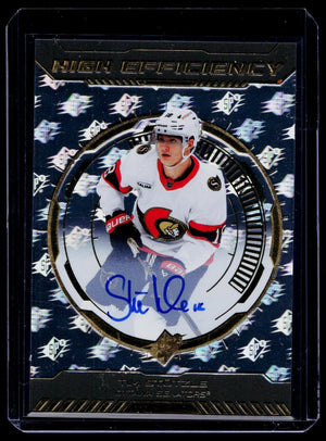 2025-26 UD SPX HOCKEY HIGH EFFICIENCY TIM STUTZLE AUTO /49
