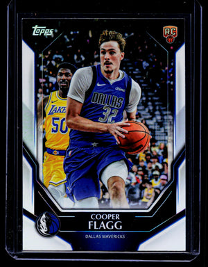 COOPER FLAGG Rookie 2026 Topps Collectors Kit Exclusive Rainbow Foil #NBA-6