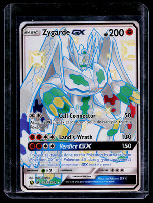 Zygarde GX SV65/SV94 Shiny GX Rare Hidden Fates Shiny Vault Pokemon Card