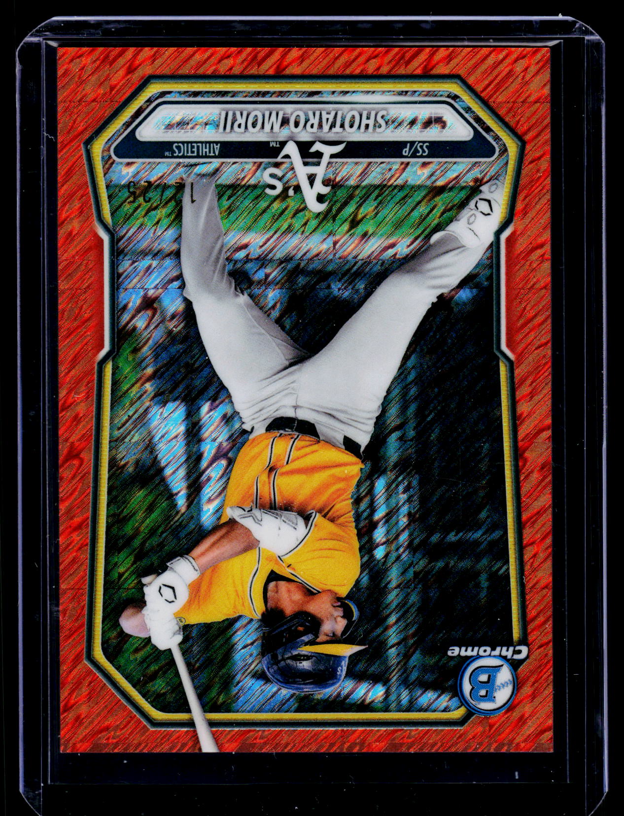 2026 Bowman Chrome - Prospects Shotaro Morii Orange Shimmer Refractor /25 🔥🔥