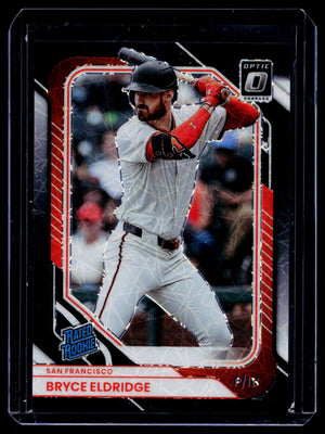2026 Panini Donruss Bryce Eldridge Black Rated Rookie Velocity RC /39
