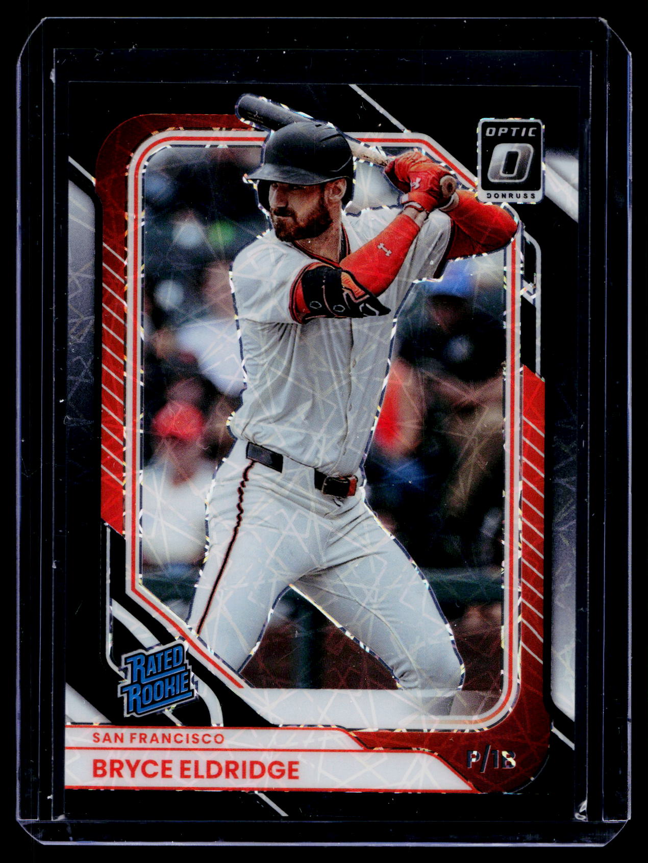 2026 Panini Donruss Bryce Eldridge Black Rated Rookie Velocity RC /39