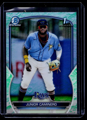 2023 Bowman - Chrome Prospects Junior Caminero #BCP-61 Lunar Glow Refractor