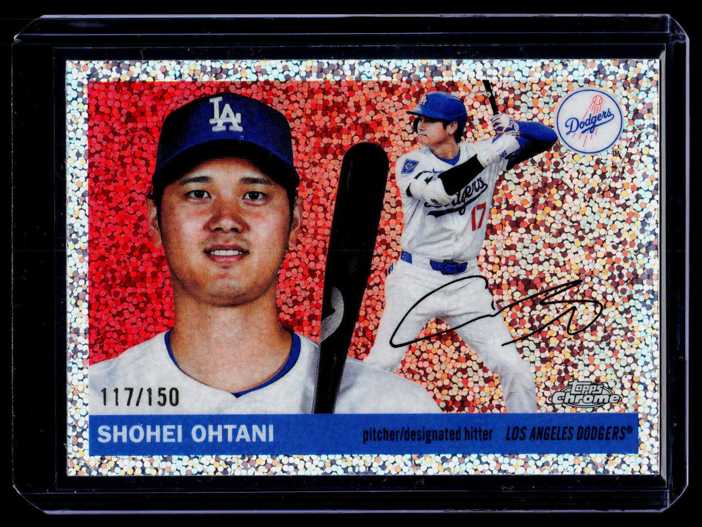 2025 Topps Chrome Platinum Anniversary - Shohei Ohtani Speckle Refractor #/150
