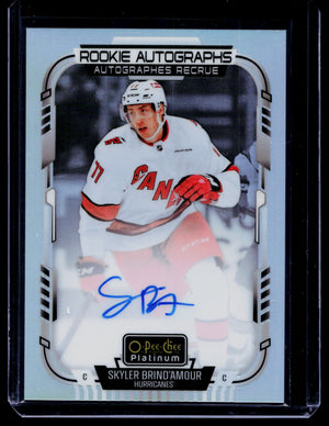 O-Pee-Chee Platinum Skyler Brind’amour Rookie Auto Rainbow