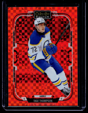 2025-26 O-pee-chee Platinum Tage Thompson Orange /25