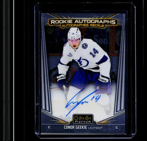 2025-26 O-Pee-Chee Platinum Hockey Conor Geekie Auto Rookie RC