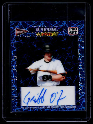 2026 Leaf Pro Set Mini Auto GRIFF O'FERRALL 1/1 Baltimore Orioles