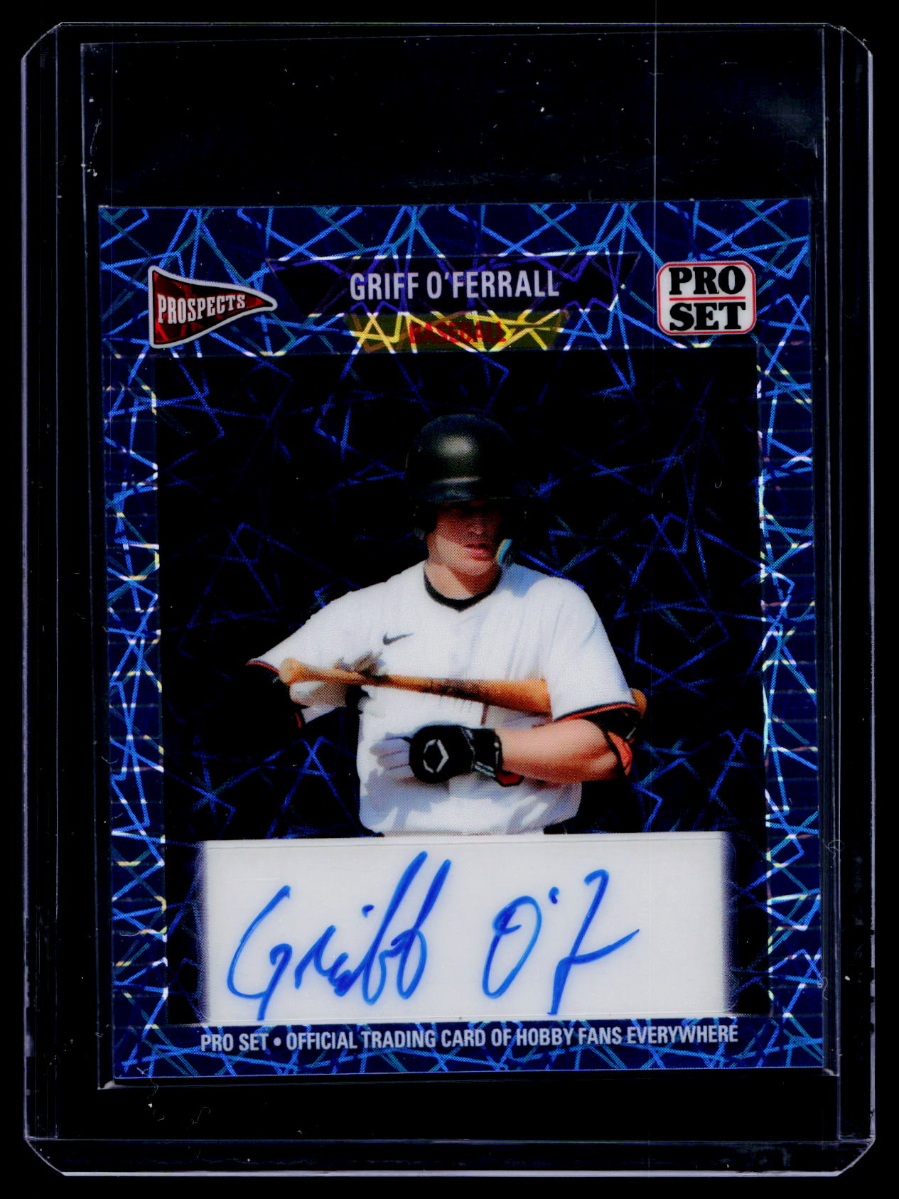 2026 Leaf Pro Set Mini Auto GRIFF O'FERRALL 1/1 Baltimore Orioles