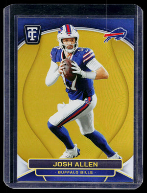 2024 Panini Totally Certified Josh Allen Gold #11 SP Buffalo Bills /10