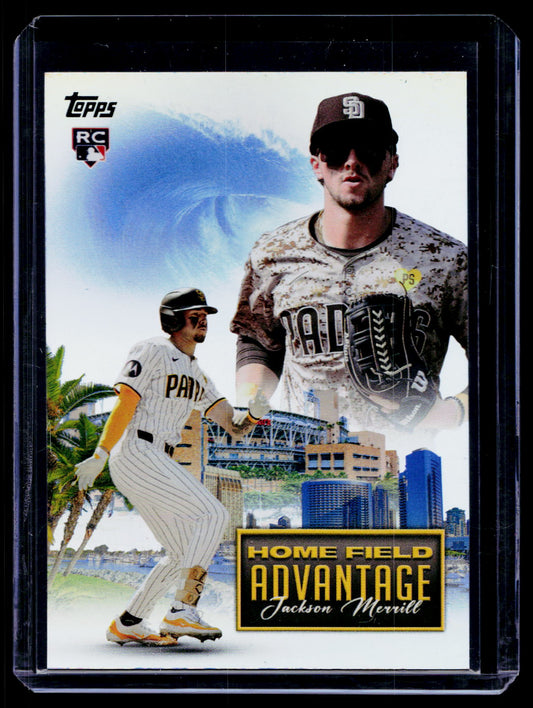 2024 Topps Update Series - Home Field Advantage Jackson Merrill #HFA-28 (RC)