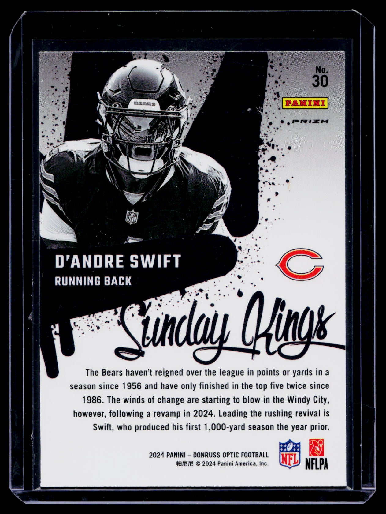 2024 Panini Donruss Optic - Sunday Kings D'Andre Swift #30