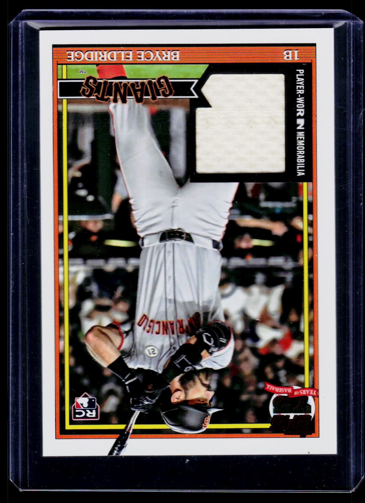 Bryce Eldridge Topps 2026 Series 1 1991 Relics RC #91R-BE