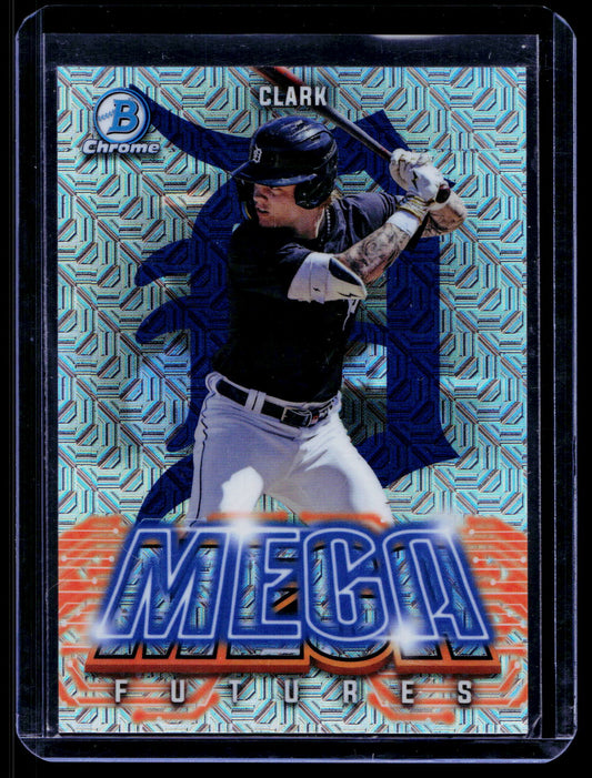 2026 Bowman Max Clark Mega Futures Mojo Refractor SP Mega Box Tigers