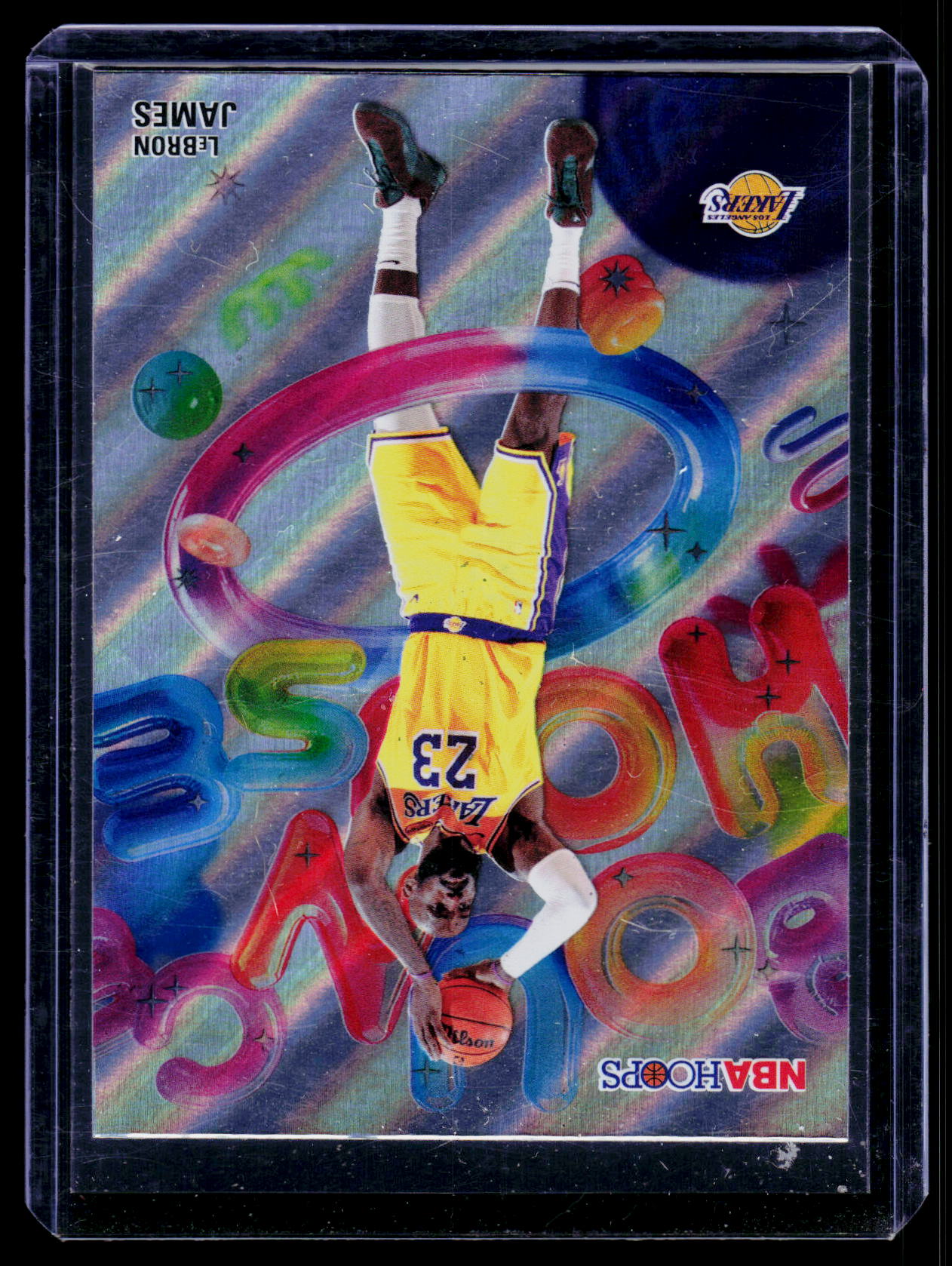 Topps NBA Hoops Bounce House Insert LeBron James Los Angeles Lakers BH-2 2026