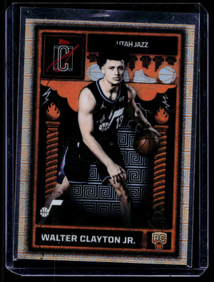 2025-26 Topps Signature Class Walter Clayton Jr Odyssey RC SSP Case Hit ODY-14