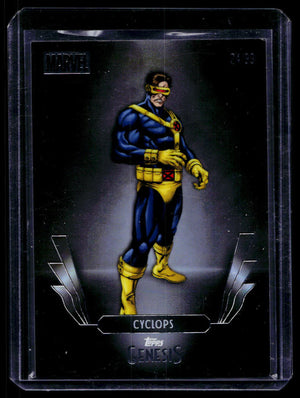 2025 Topps MARVEL - GENESIS - X-MEN - CYCLOPS /99