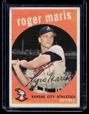 1959 Roger Maris Topps Baseball Card # 202