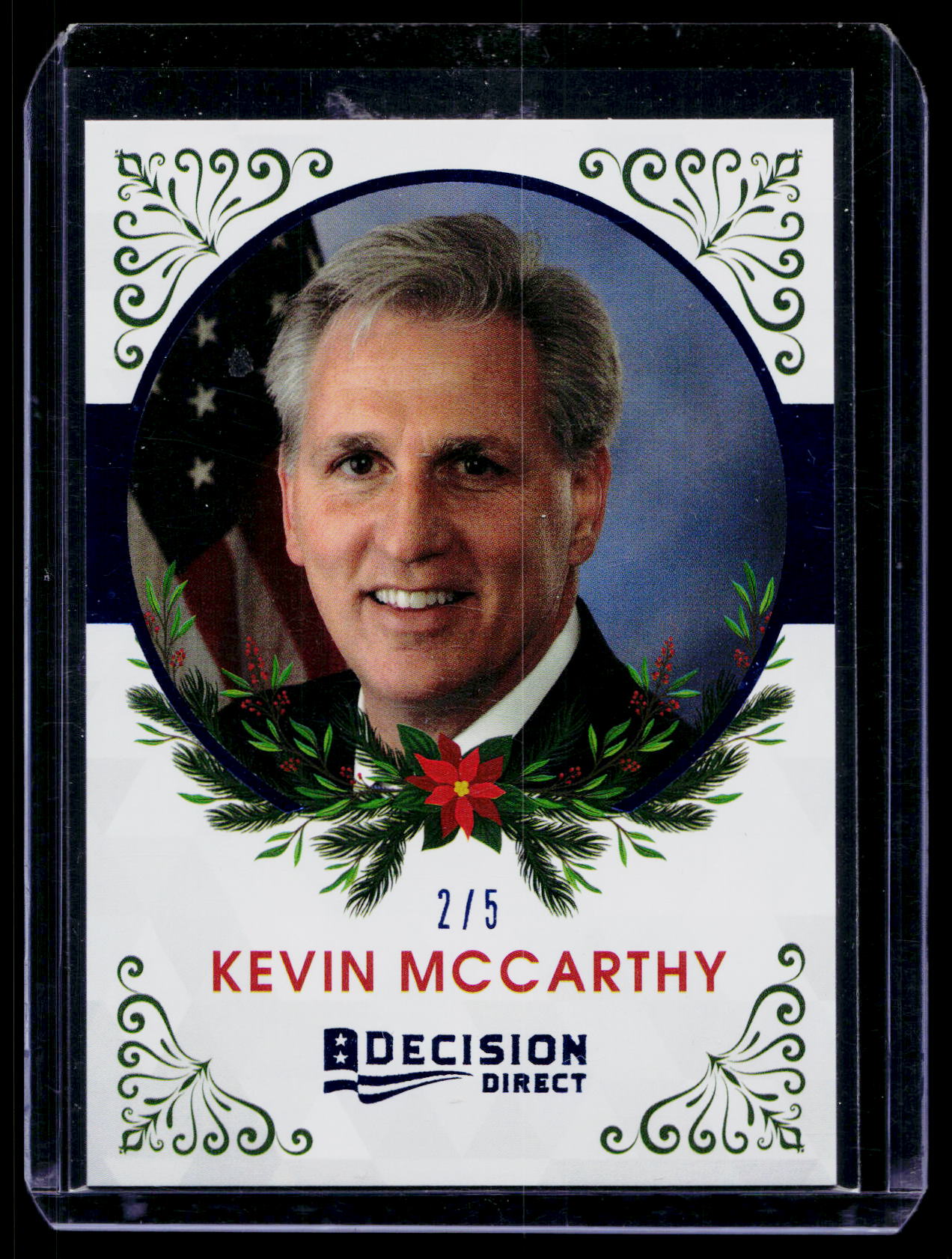 2020 DECISION HOLIDAY KEVIN MCCARTHY POLITICAL CARD /5