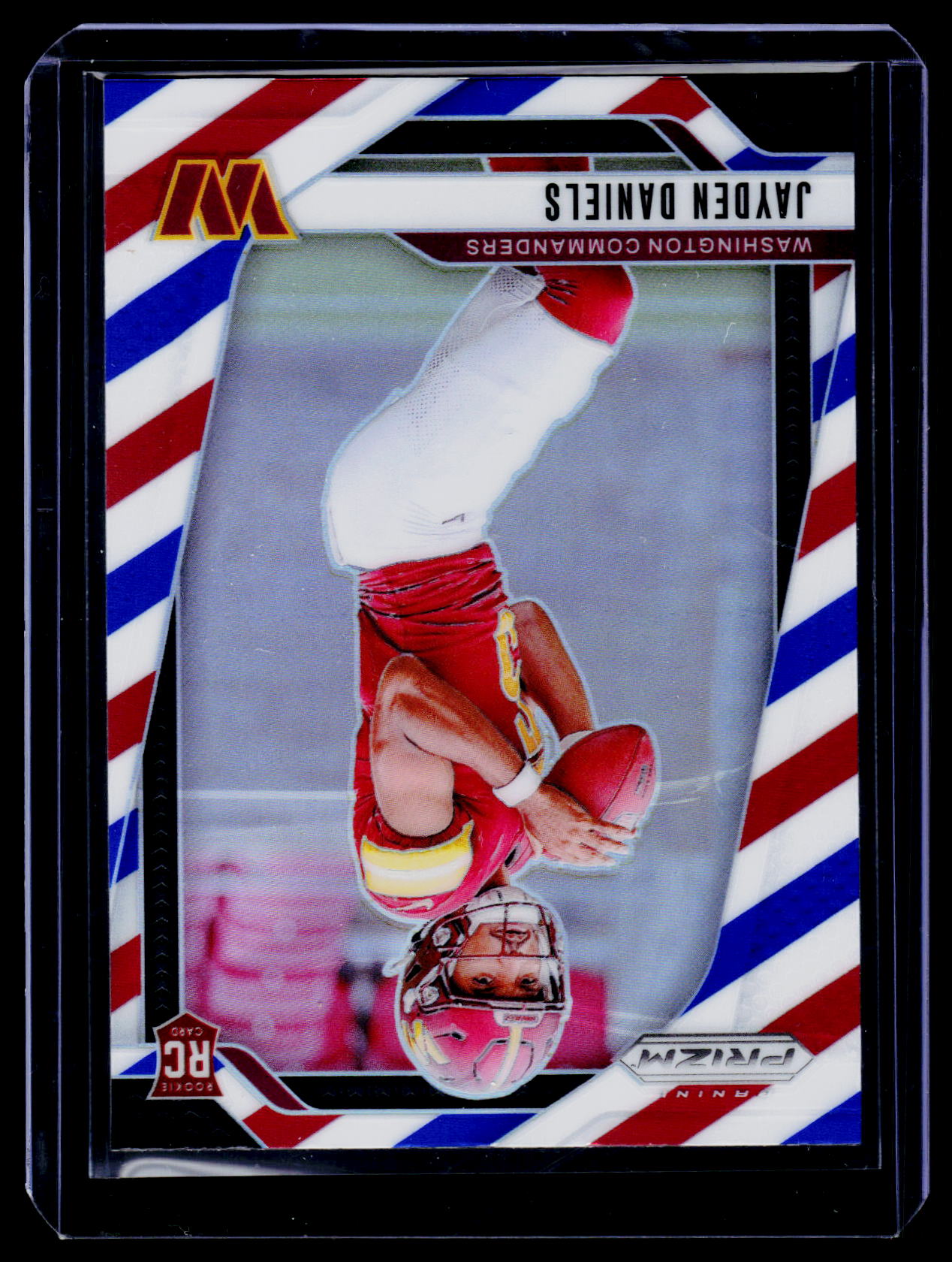 Panini 2024 Prizm Jayden Daniels RC #347 Red White & Blue Prizm