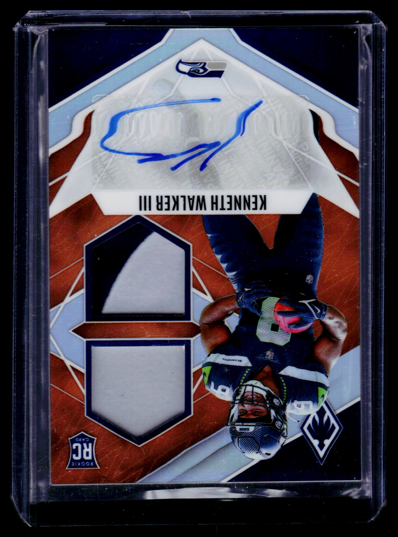 2022 Panini Phoenix Kenneth Walker III Rookie Auto Patch /125 RPA
