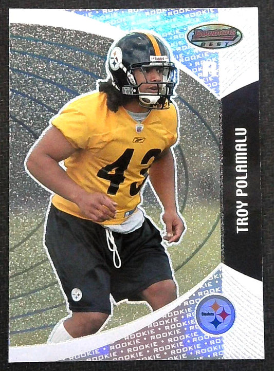 2003 Bowman's Best Troy Polamalu Rookie RC