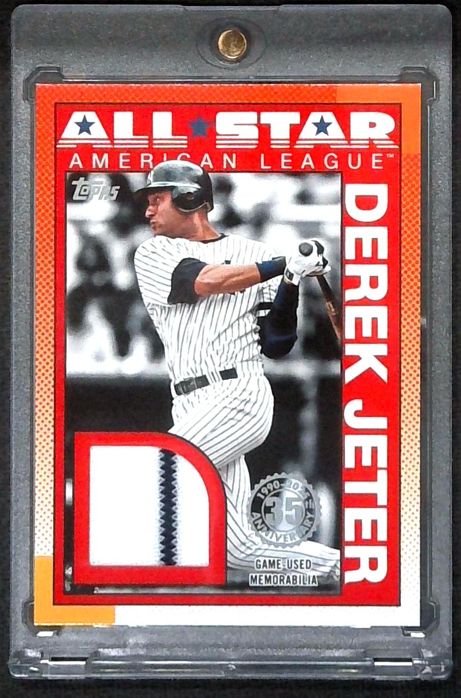 2025 Topps Series 2 - 1990 Topps All-Star Relics Derek Jeter #90ASR-DJ