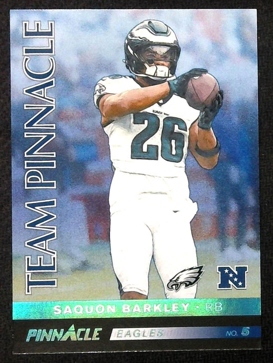 2024 Panini Encore - Team Pinnacle 1/1 Saquon Barkley De'Von Achane