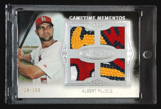 2011 Topps Marquee Gametime Mementos Albert Pujols