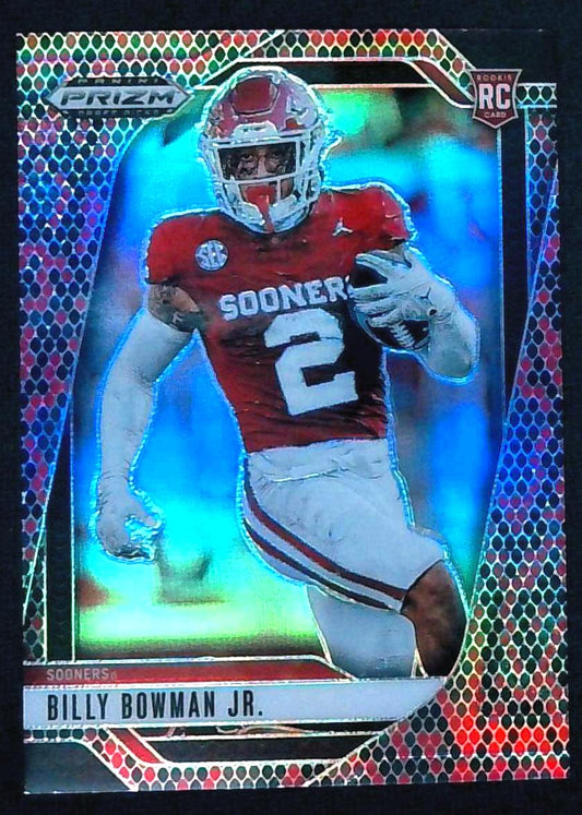 Billy Bowman Jr. 2025 Panini Prizm Draft Picks SNAKESKIN PRIZM SSP