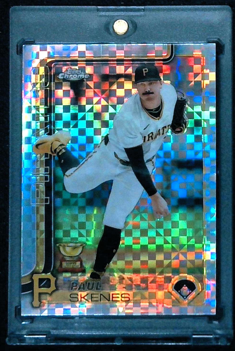 2025 Topps Chrome Paul Skenes Xfractor