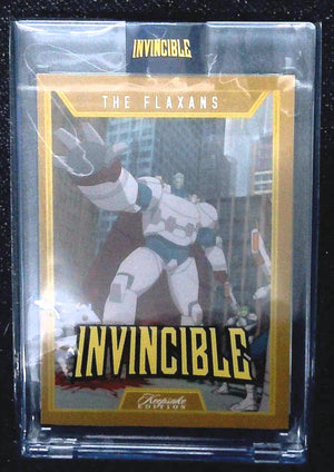 2025 Keepsake Invincible The Flaxans Hand Numbered Gold 2/10