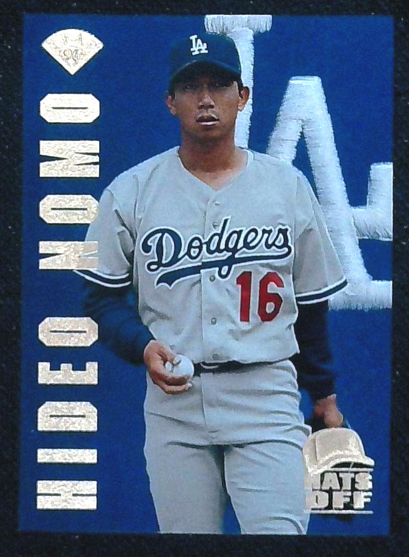 1995 Leaf Hats Off Hideo Nomo Insert /5000