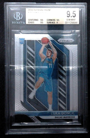 Luka Doncic 2018-19 Panini Prizm #280 Rookie BGS 9.5