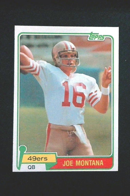 1981 Topps - Joe Montana #216 (RC)