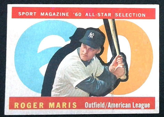 1960 Topps Roger Maris All Star