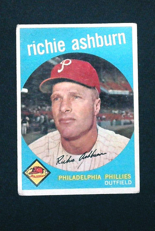 1959 Topps #300 Rich Ashburn Philadelphia Phillies