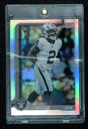 2025 Topps Chrome Ashton Jeanty Rookie Refractor