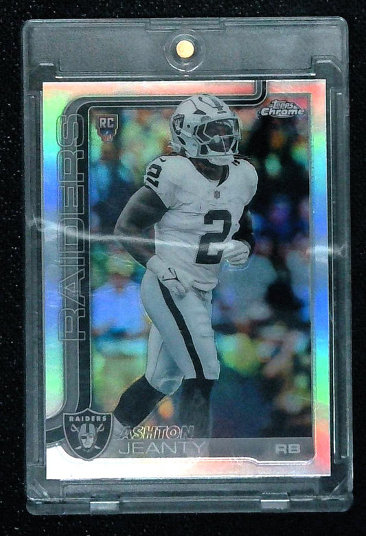 2025 Topps Chrome Ashton Jeanty Rookie Refractor