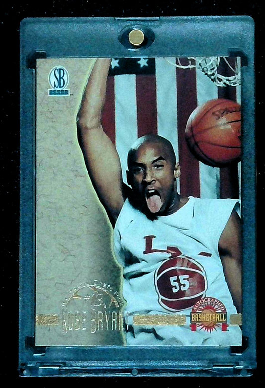 1996-97 Score Board Autographed Kobe Bryant Rookie #15