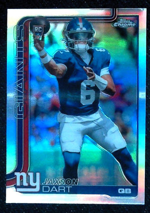 2025 Topps Chrome Jaxon Dart Rookie Refractor