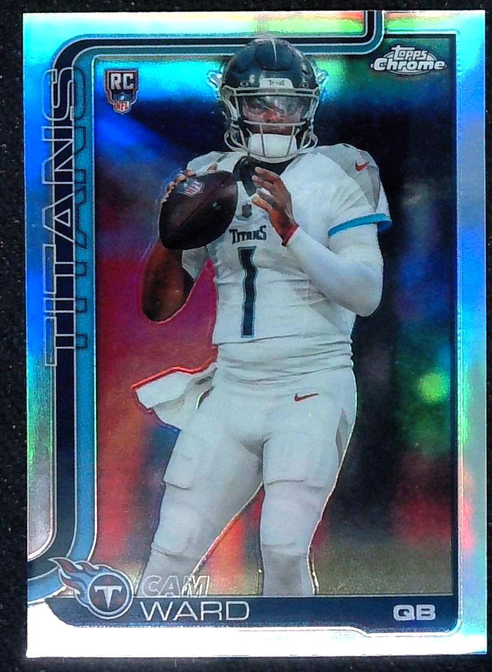 2025 Topps Chrome Cam Ward Rookie Refractor