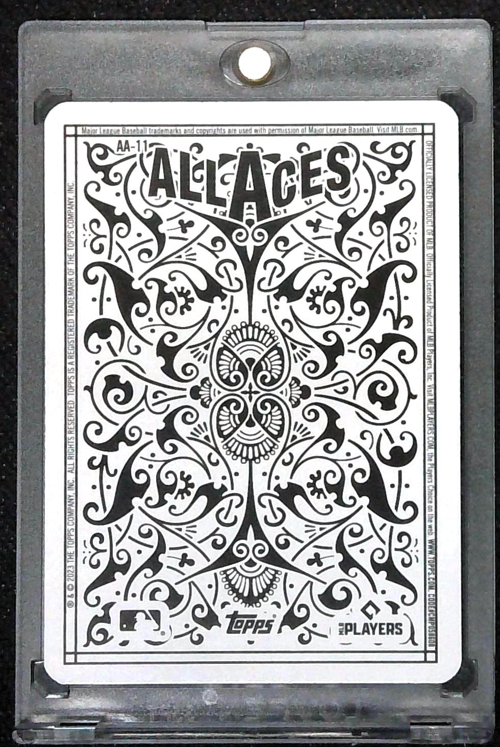 Topps 2023 Series 1 All Aces Shohei Ohtani #AA-11 Black /299 Angels