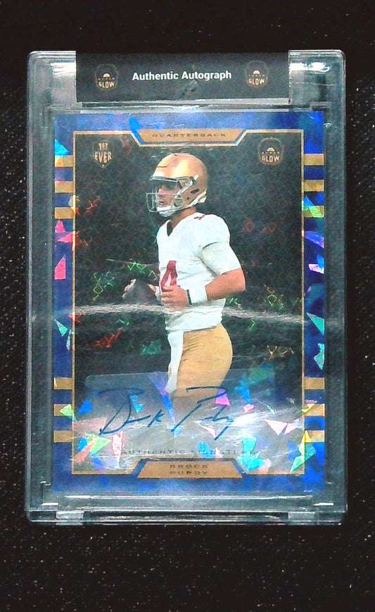 1/1 🔥 1st EVER 2022 BROCK PURDY ROOKIE AUTOGRAPH PURPLE RC Auto 1 of 1