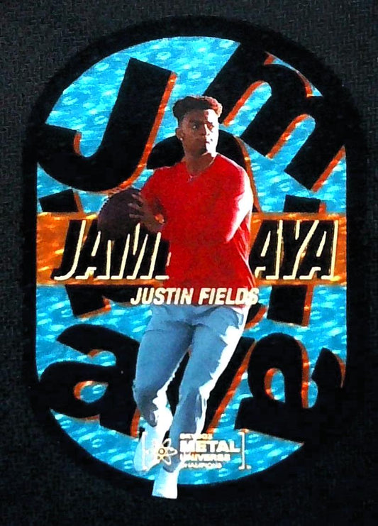 2021 UD Skybox Metal Jambalaya Justin Fields