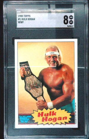 1985 Topps WWE Hulk Hogan #1 SGC 8
